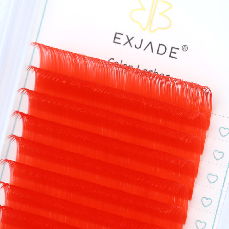 0.07mm Colorful Eyelashes (16rows)