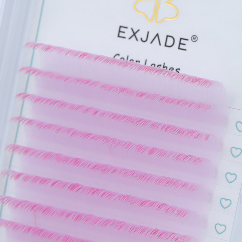 0.07mm Ombre Color Eyelash Extensions (16 rows)
