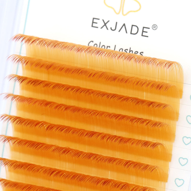 0.07mm Ombre Color Eyelash Extensions (16 rows)