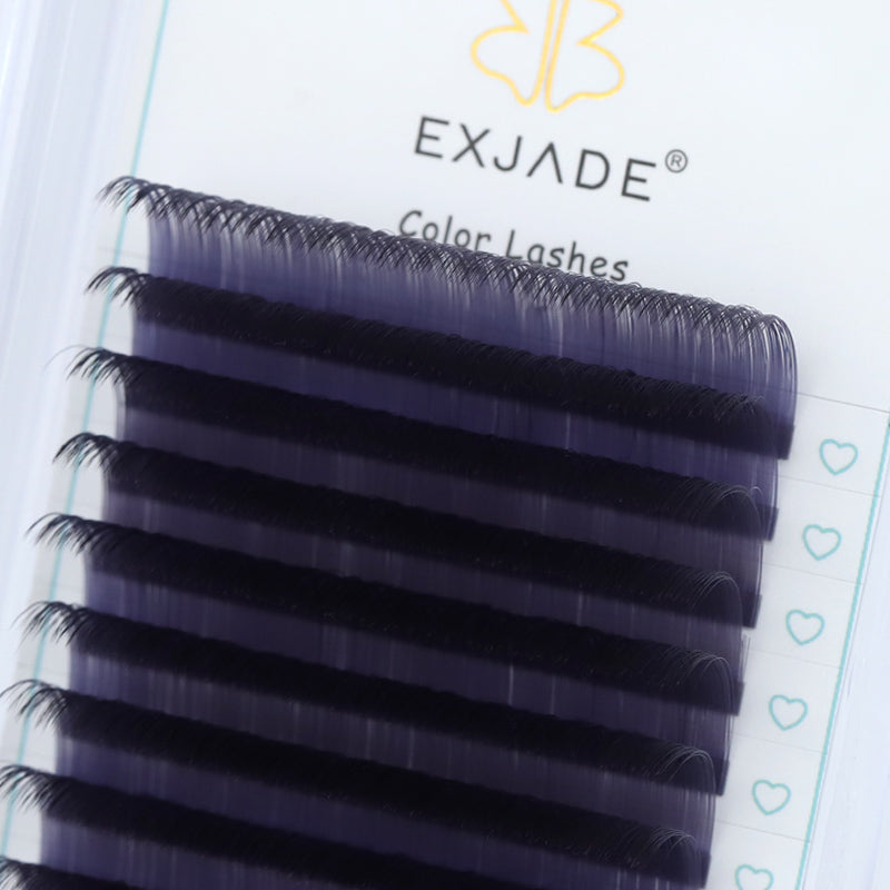 0.07mm Ombre Color Eyelash Extensions (16 rows)