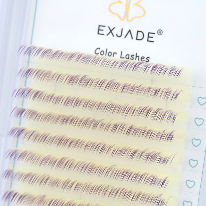 0.07mm Ombre Color Eyelash Extensions (16 rows)