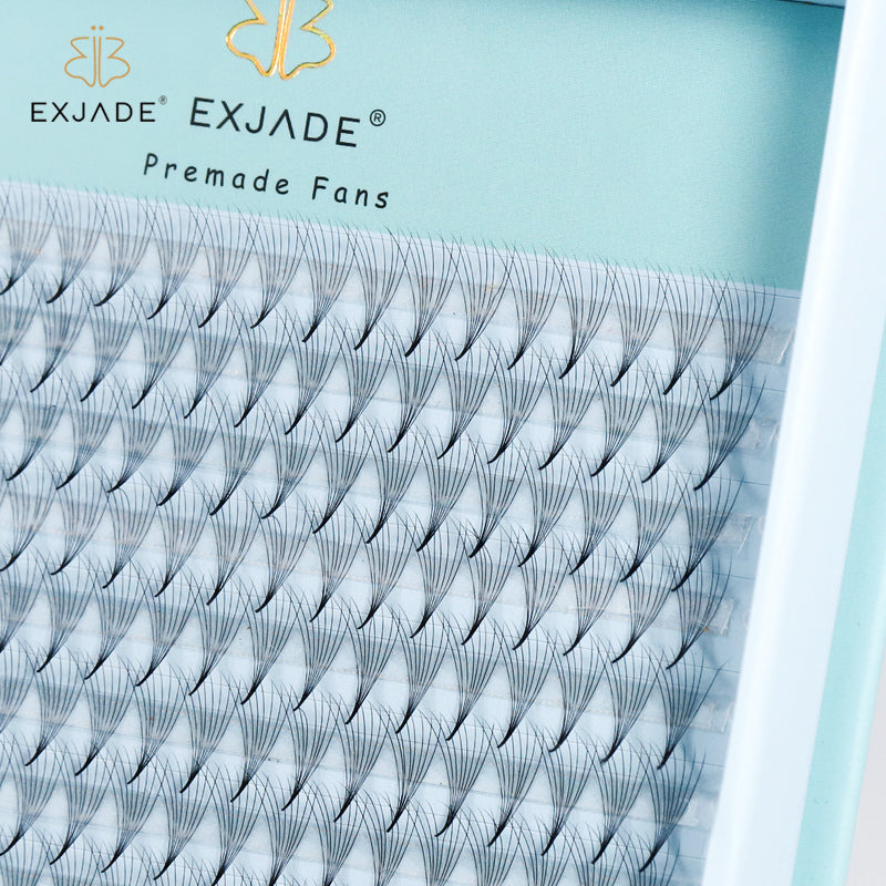 0.05mm 8D Heat-bonded thin base premade fans (320 fans )