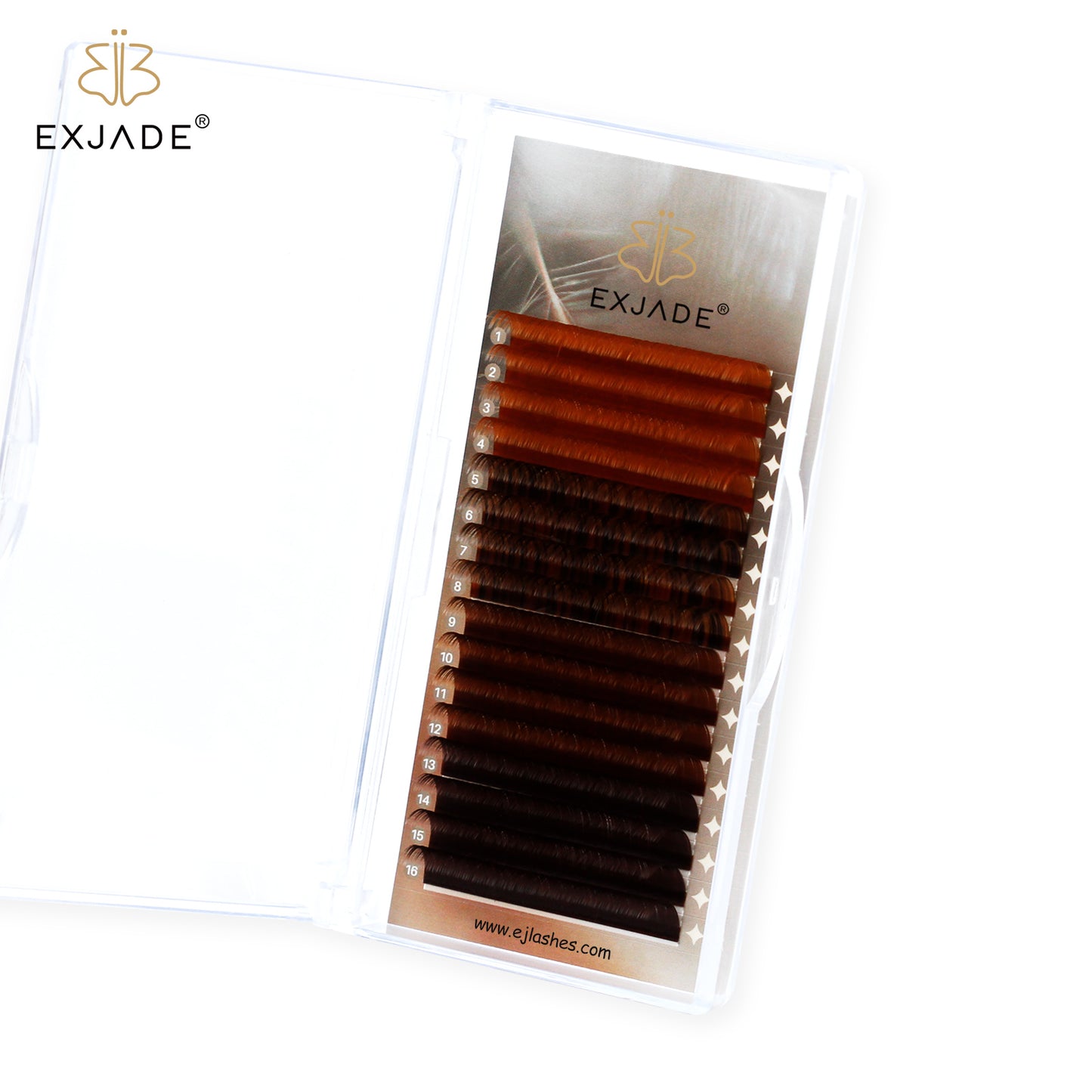 0.07mm Color Eyelash Extensions (16 rows)