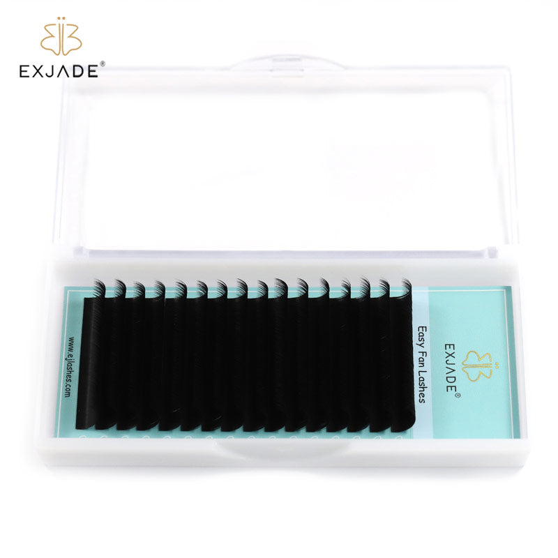 0.03mm Easy fan lashes (16 rows)