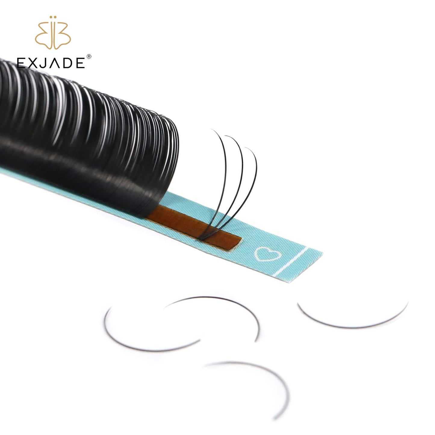 0.15mm Ellipse flat lashes (16 rows)