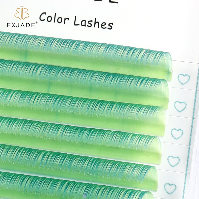 0.07mm Ombre Color Eyelash Extensions (16 rows)