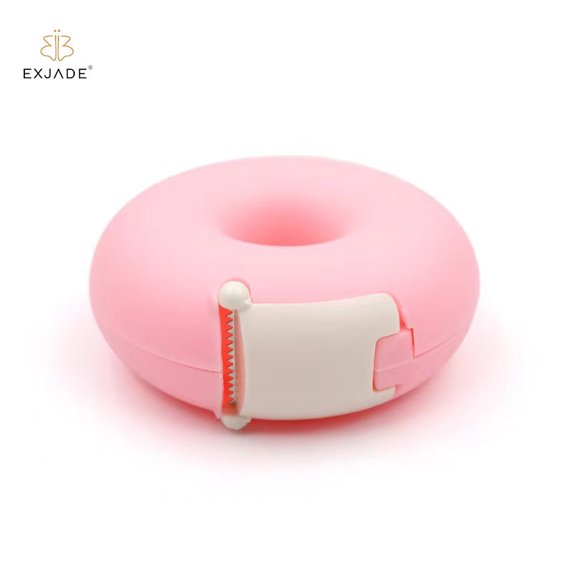 Candy Color Donut Plastic Tape Cutter