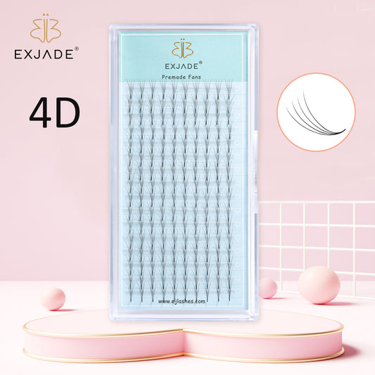 4D Heat-bonded thin base premade fans (16 rows) 4D Heat-bonded thin base premade fans (16 rows)