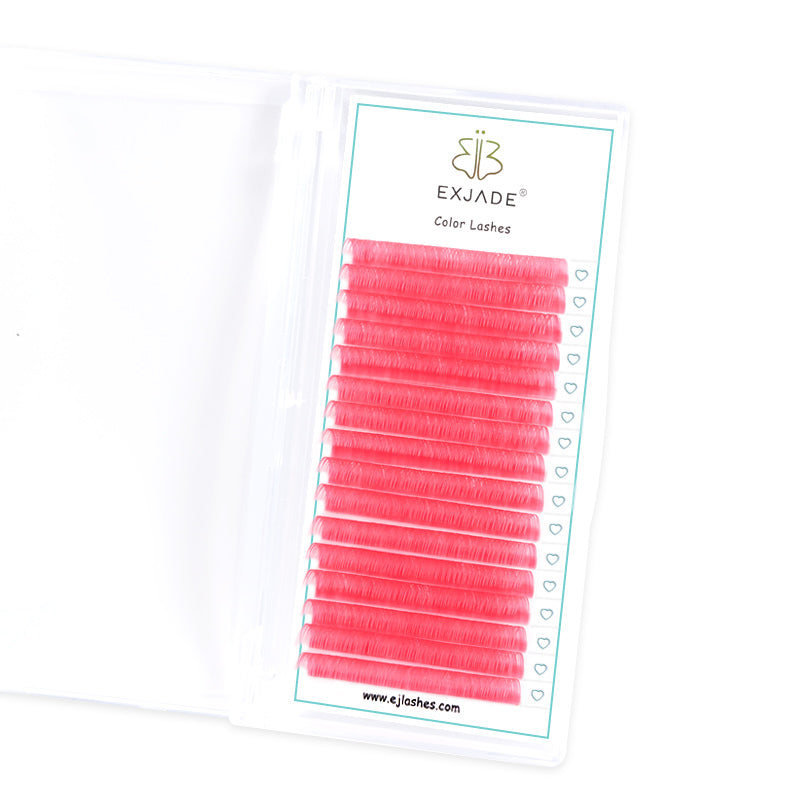 0.07mm Colorful Eyelashes (16rows)