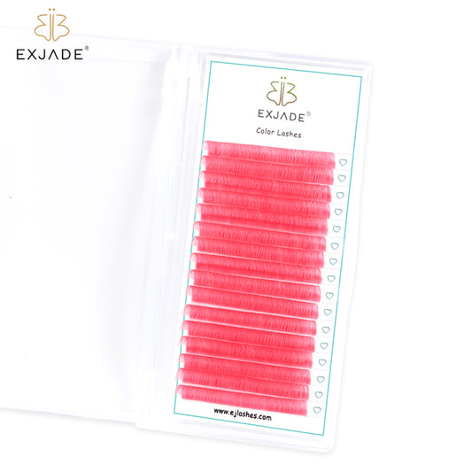 0.07mm Colorful Eyelashes (16rows) 0.07mm Colorful Eyelashes (16rows)