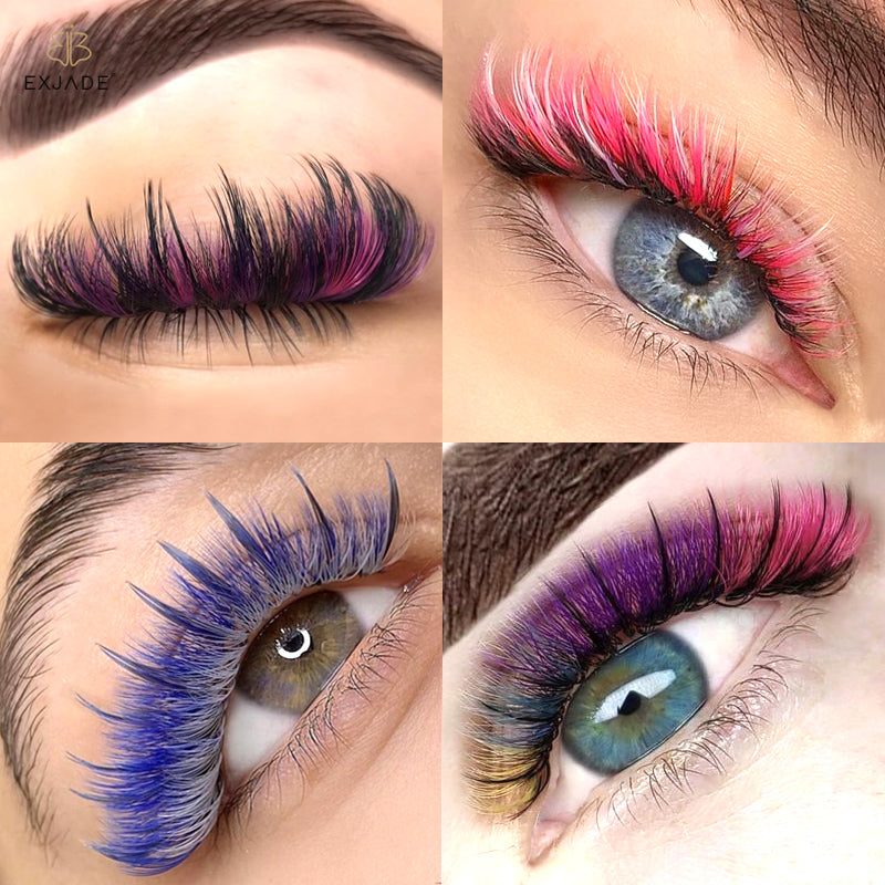 The function and selection tips of colored eyelashes