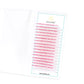 0.07mm Ombre Color Eyelash Extensions (16 rows)