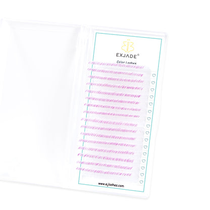 0.07mm Ombre Color Eyelash Extensions (16 rows)