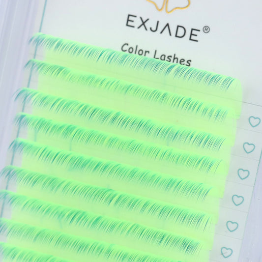 0.07mm Ombre Color Eyelash Extensions (16 rows)