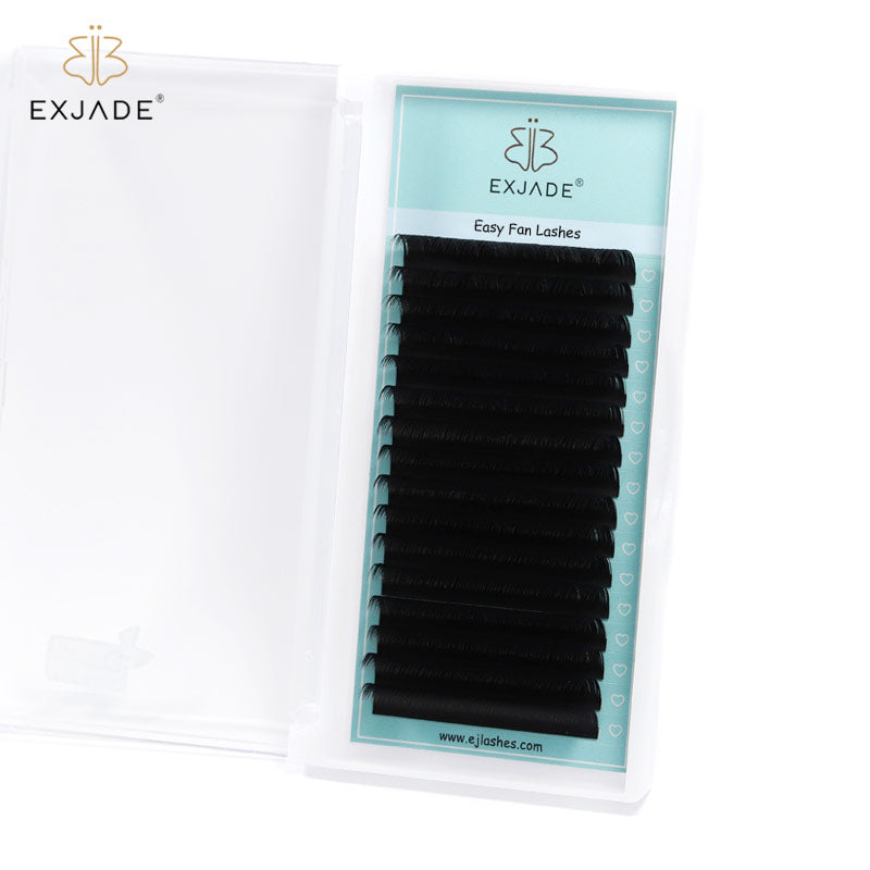 0.07mm Easy fan lashes (16 rows)