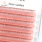 0.07mm Ombre Color Individual Premium Eyelash Extensions (16 rows)