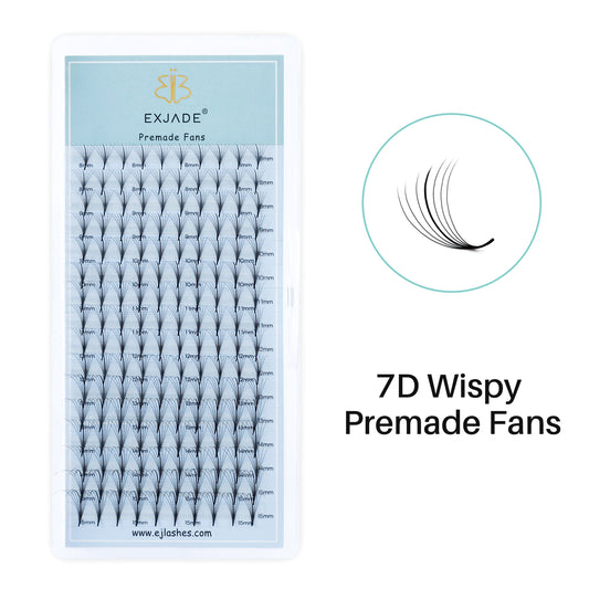 7D Wispy Premade Fans(160 fans)