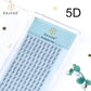 5D Heat-bonded thin base premade fans （16 rows）