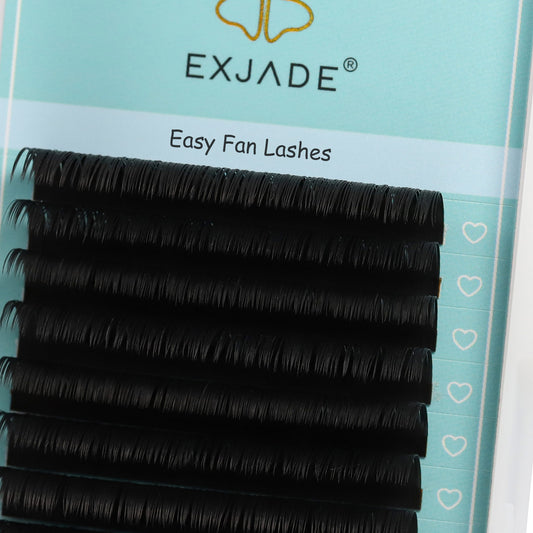 0.03mm Easy fan lashes (16 rows)